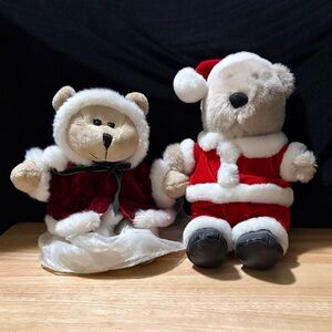Starbucks Festive Santa Bears